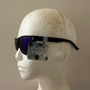 ✅ NWT CALIBLUE by FOSTER GRANT Sunglasses Blue Reflective Lenses Sun Glasses 👓